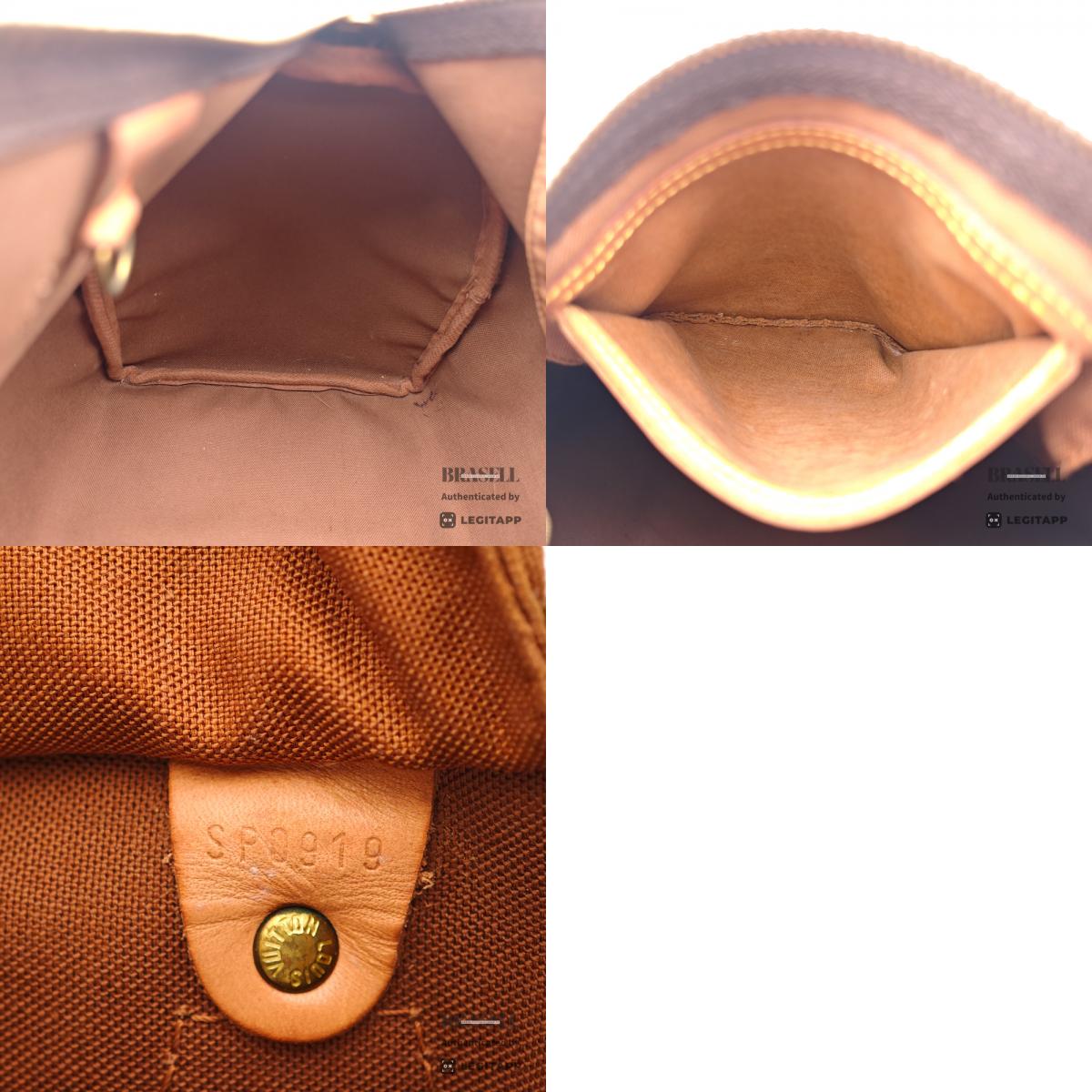 LOUIS VUITTON Speedy 30 Monogram Canvas Brown Hand Bag M41526 【ImportFeeFREE】