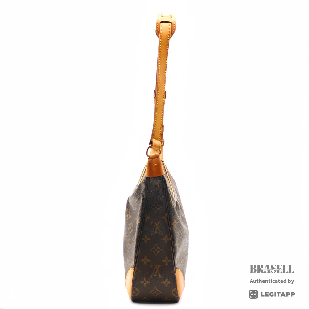 LOUIS VUITTON Boulogne 30 Monogram Canvas Shoulder Bag M51265 【ImportFeeFREE】