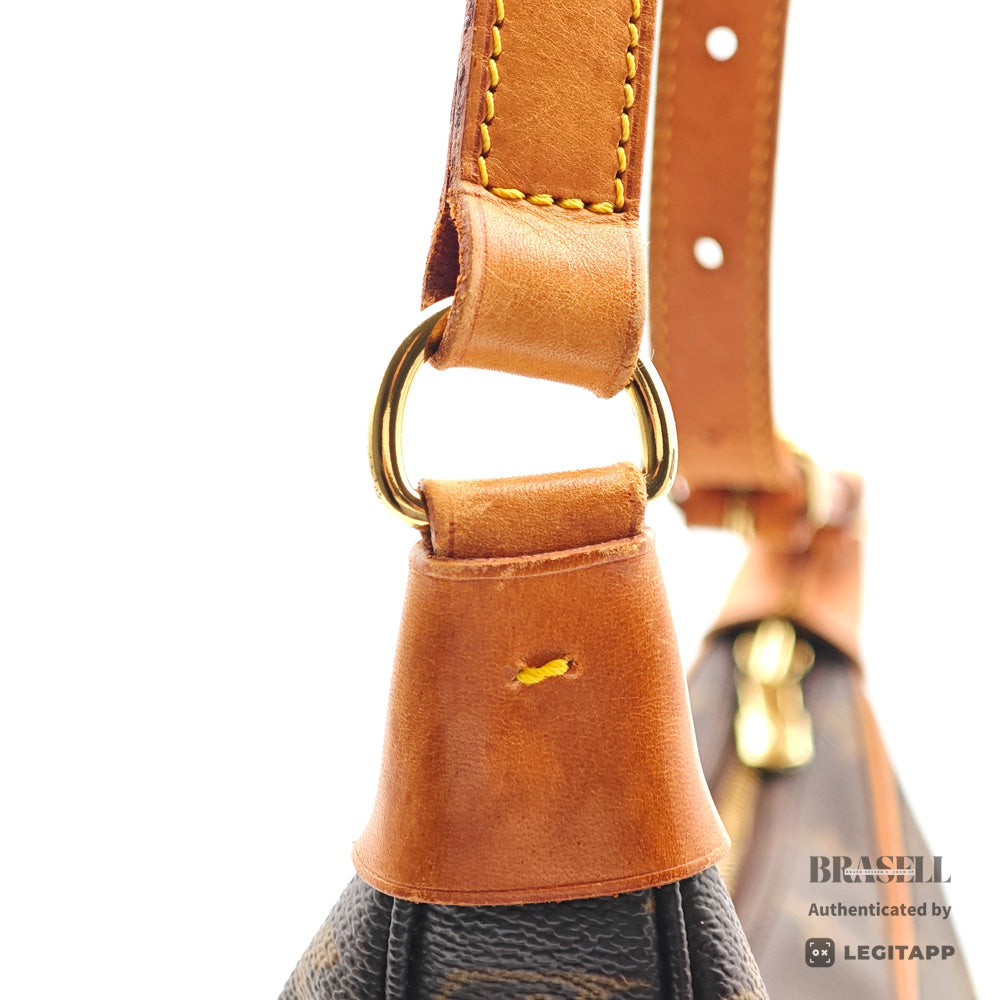 LOUIS VUITTON Boulogne 30 Monogram Canvas Shoulder Bag M51265 【ImportFeeFREE】