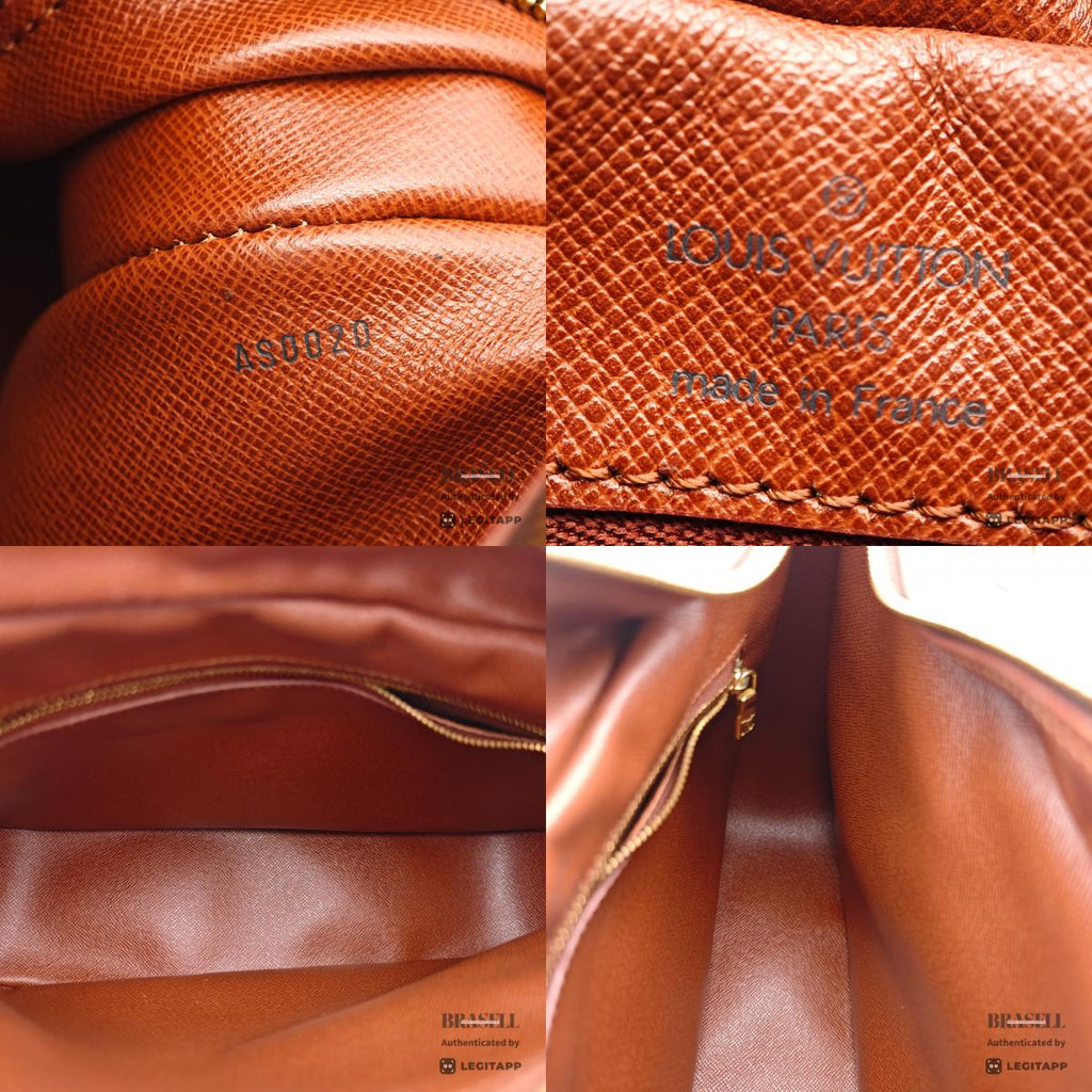 LOUIS VUITTON Boulogne 30 Monogram Canvas Shoulder Bag M51265 【ImportFeeFREE】