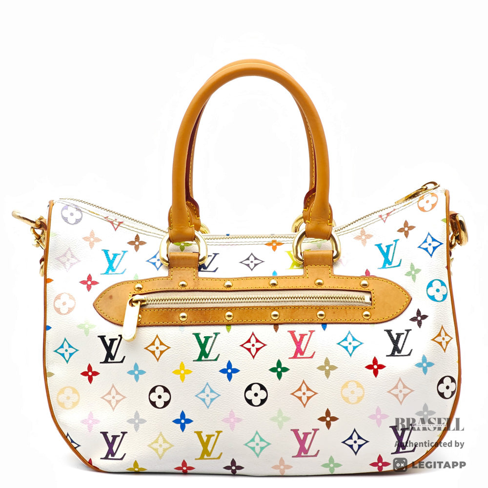 LOUIS VUITTON Rita Monogram Multicolor White 2Way Hand Bag 【ImportFeeFREE】