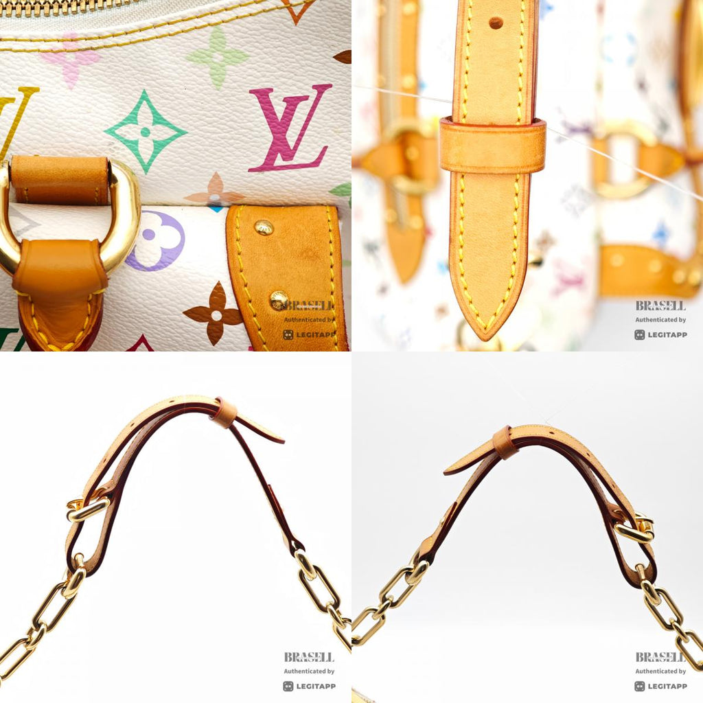 LOUIS VUITTON Rita Monogram Multicolor White 2Way Hand Bag 【ImportFeeFREE】