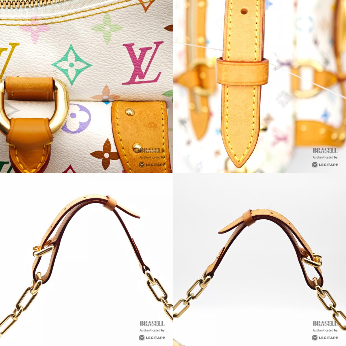 LOUIS VUITTON Rita Monogram Multicolor White 2Way Hand Bag 【ImportFeeFREE】