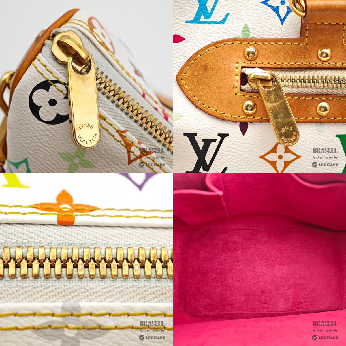LOUIS VUITTON Rita Monogram Multicolor White 2Way Hand Bag 【ImportFeeFREE】
