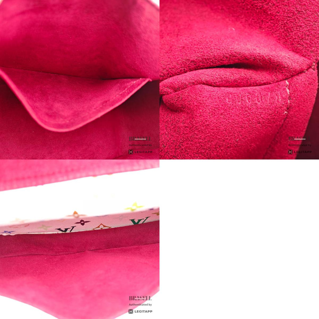 LOUIS VUITTON Rita Monogram Multicolor White 2Way Hand Bag 【ImportFeeFREE】