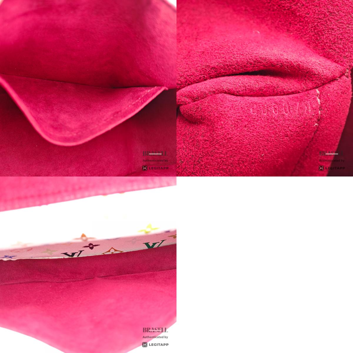 LOUIS VUITTON Rita Monogram Multicolor White 2Way Hand Bag 【ImportFeeFREE】