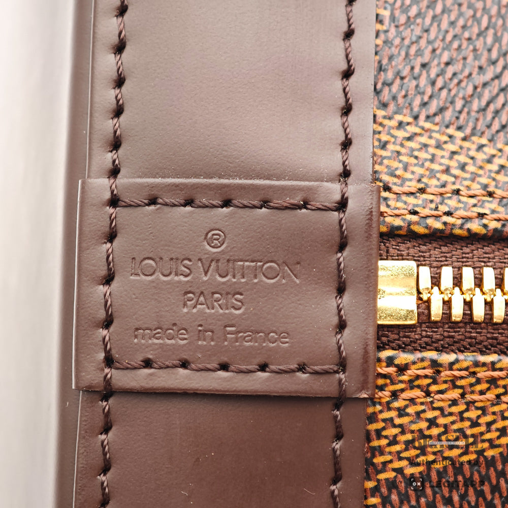 LOUIS VUITTON Alma PM Damier Canvas Brown Hand Bag N51131 【ImportFeeFREE】