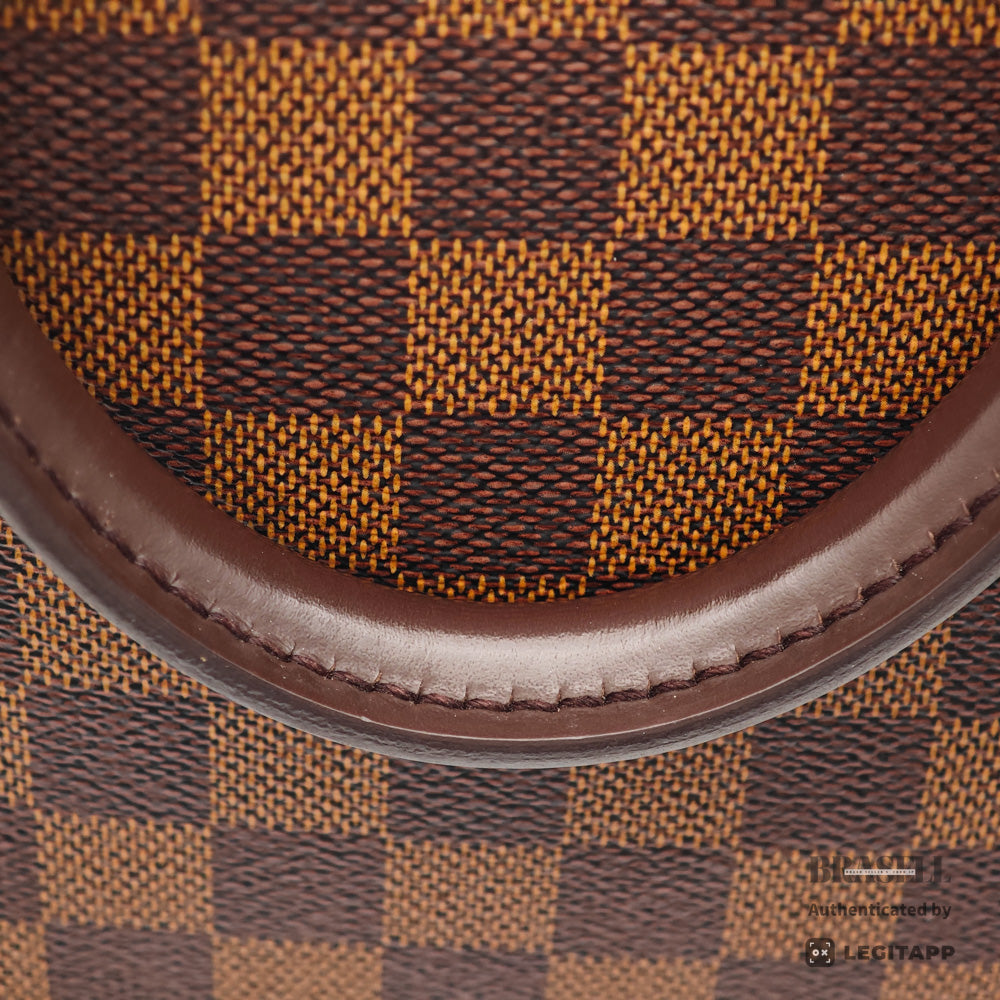 LOUIS VUITTON Alma PM Damier Canvas Brown Hand Bag N51131 【ImportFeeFREE】