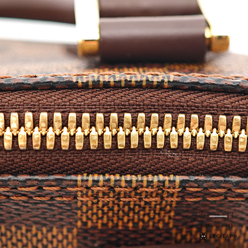 LOUIS VUITTON Alma PM Damier Canvas Brown Hand Bag N51131 【ImportFeeFREE】