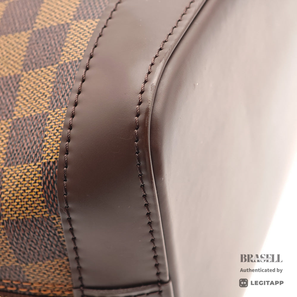 LOUIS VUITTON Alma PM Damier Canvas Brown Hand Bag N51131 【ImportFeeFREE】