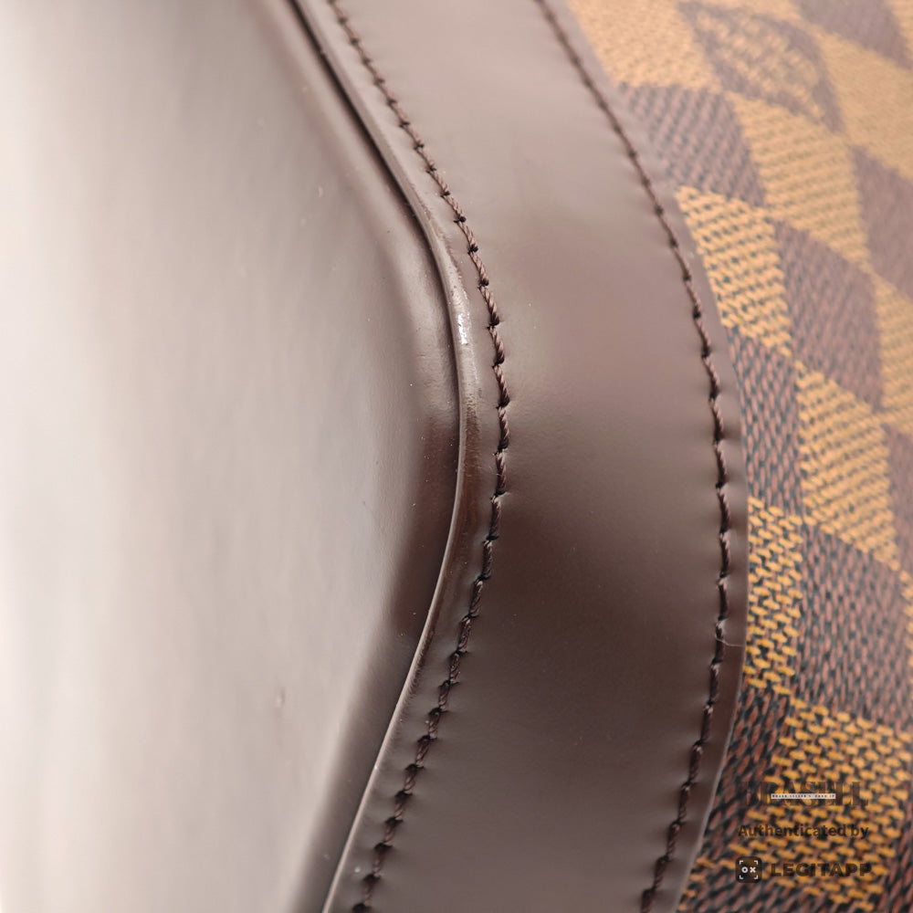 LOUIS VUITTON Alma PM Damier Canvas Brown Hand Bag N51131 【ImportFeeFREE】