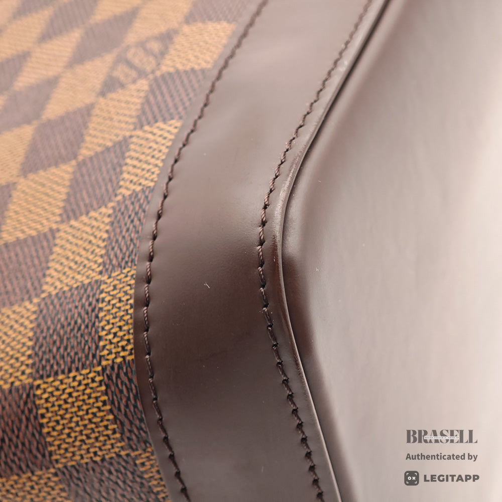 LOUIS VUITTON Alma PM Damier Canvas Brown Hand Bag N51131 【ImportFeeFREE】