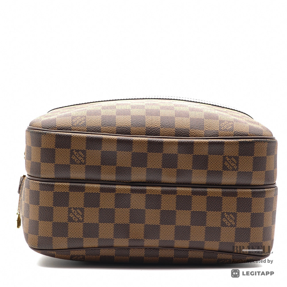 LOUIS VUITTON Reporter PM Damier Canvas Brown Shoulder Bag 【ImportFeeFREE】