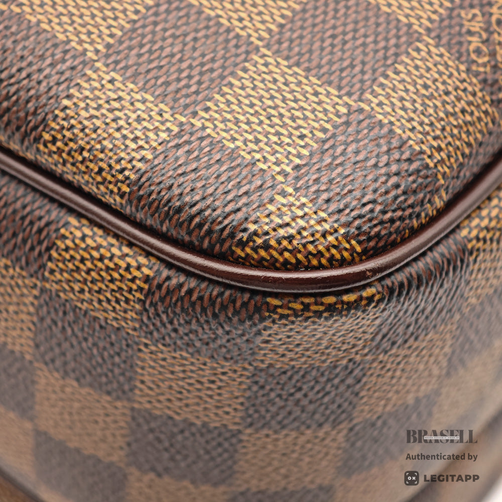 LOUIS VUITTON Reporter PM Damier Canvas Brown Shoulder Bag 【ImportFeeFREE】