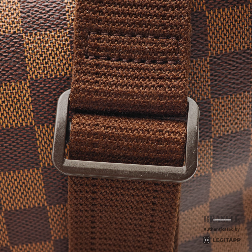LOUIS VUITTON Reporter PM Damier Canvas Brown Shoulder Bag 【ImportFeeFREE】