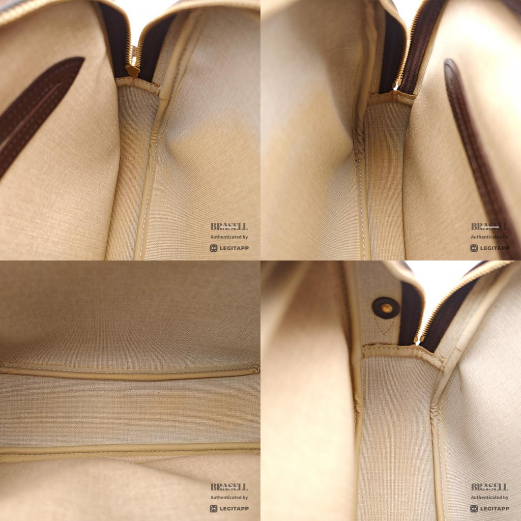 LOUIS VUITTON Reporter PM Damier Canvas Brown Shoulder Bag 【ImportFeeFREE】