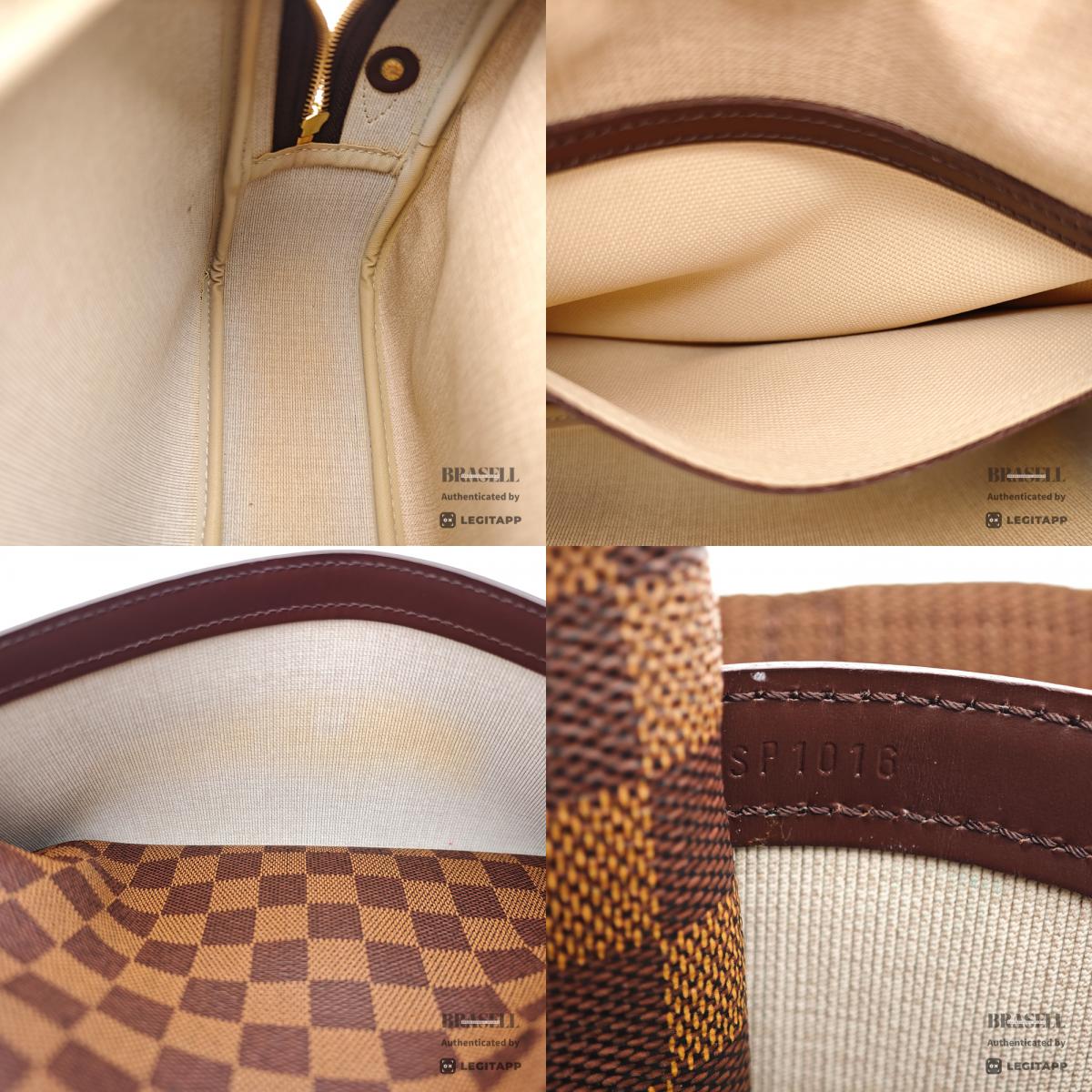 LOUIS VUITTON Reporter PM Damier Canvas Brown Shoulder Bag 【ImportFeeFREE】