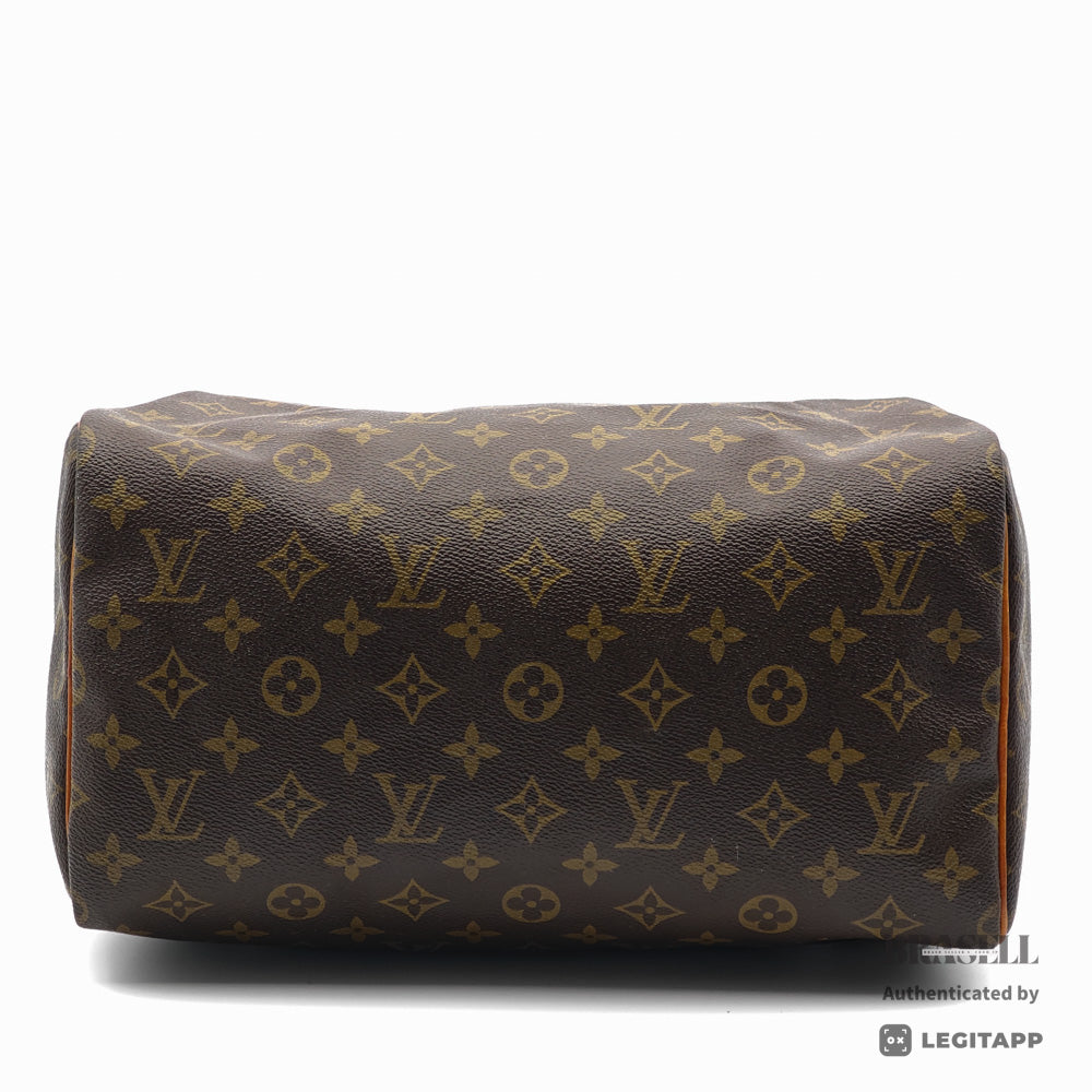LOUIS VUITTON Speedy 30 Monogram Canvas Brown Hand Bag M41526 【ImportFeeFREE】