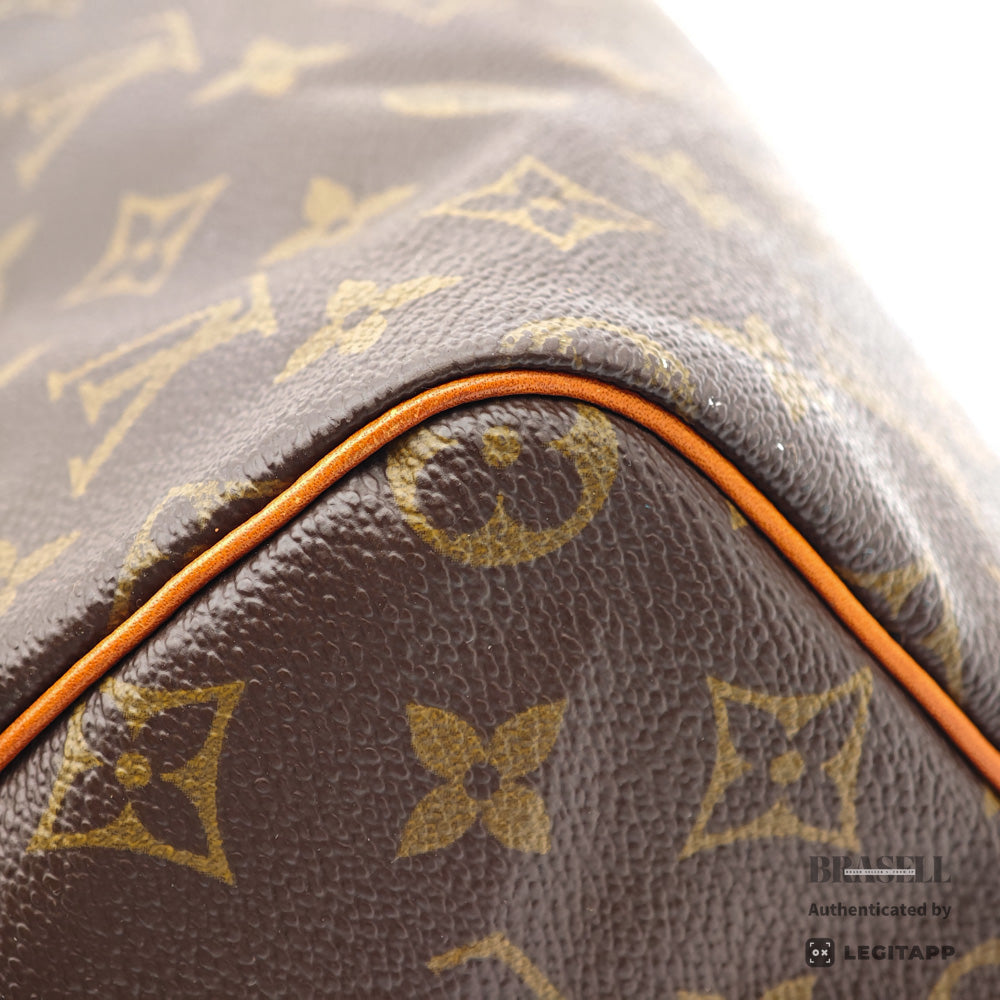LOUIS VUITTON Speedy 30 Monogram Canvas Brown Hand Bag M41526 【ImportFeeFREE】