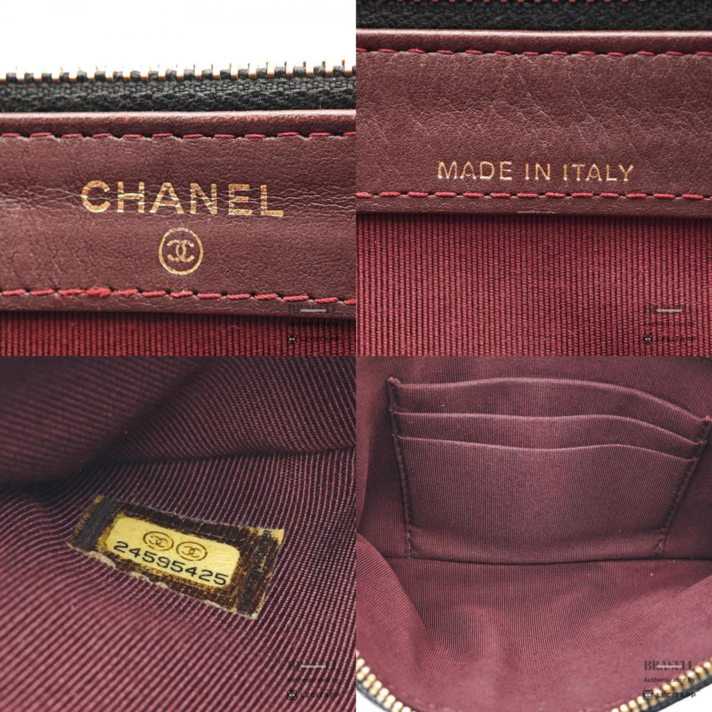 CHANEL Matelasse Caviar Skin Chain Wallet Shoulder Bag 【ImportFeeFREE】