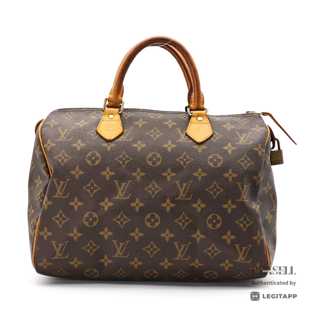 LOUIS VUITTON Speedy 30 Monogram Canvas Brown Hand Bag 【ImportFeeFREE】
