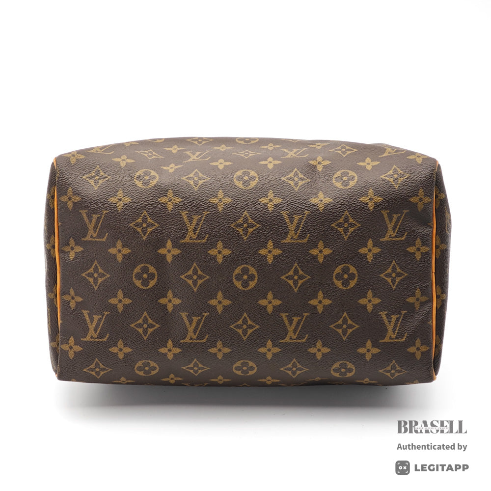 LOUIS VUITTON Speedy 30 Monogram Canvas Brown Hand Bag 【ImportFeeFREE】