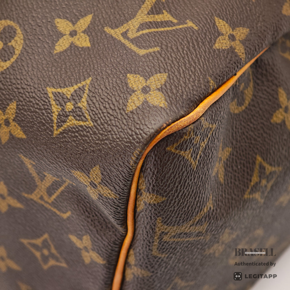 LOUIS VUITTON Speedy 30 Monogram Canvas Brown Hand Bag 【ImportFeeFREE】