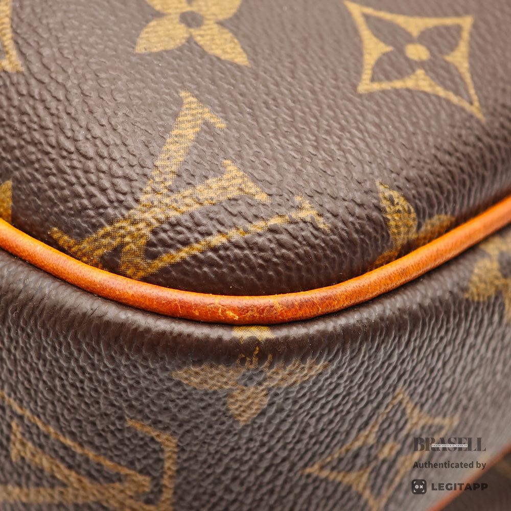 LOUIS VUITTON Reporter PM Monogram Brown Shoulder Bag M45254 【ImportFeeFREE】