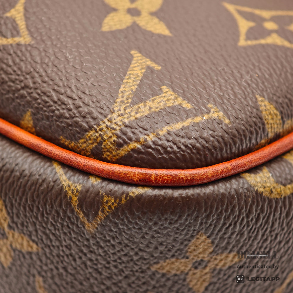 LOUIS VUITTON Reporter PM Monogram Brown Shoulder Bag M45254 【ImportFeeFREE】