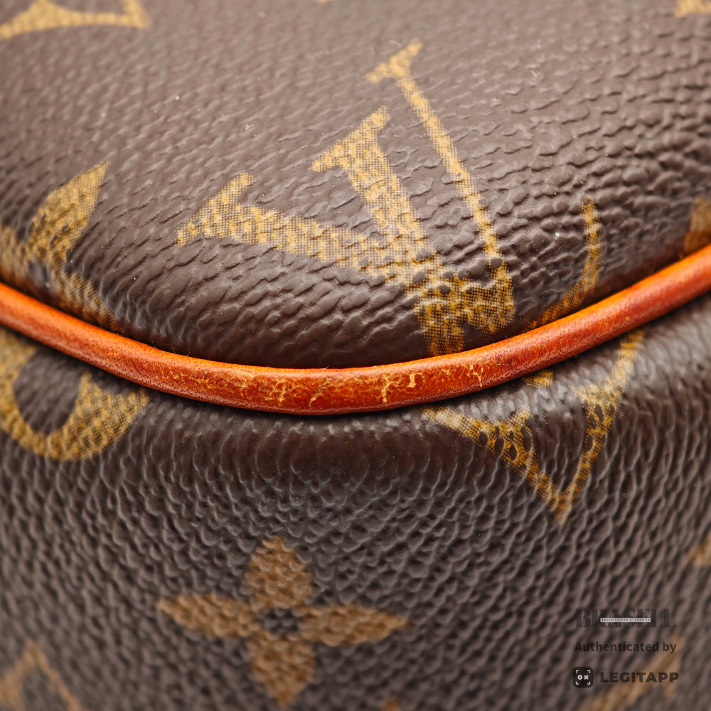 LOUIS VUITTON Reporter PM Monogram Brown Shoulder Bag M45254 【ImportFeeFREE】