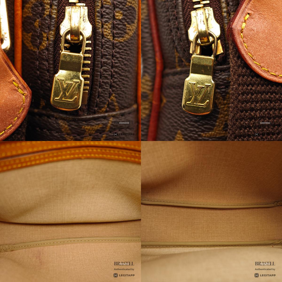 LOUIS VUITTON Reporter PM Monogram Brown Shoulder Bag M45254 【ImportFeeFREE】
