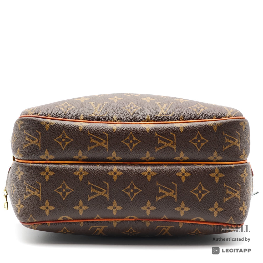LOUIS VUITTON Reporter PM Monogram Brown Shoulder Bag M45254 【ImportFeeFREE】