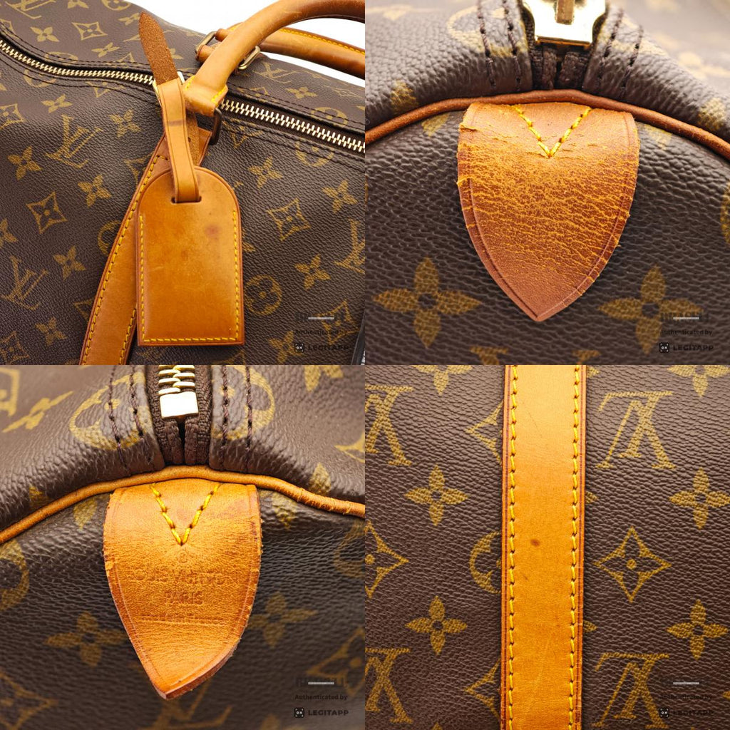 LOUIS VUITTON Keepall 50 Monogram Canvas Brown TravelBag M41426【ImportFeeFREE】