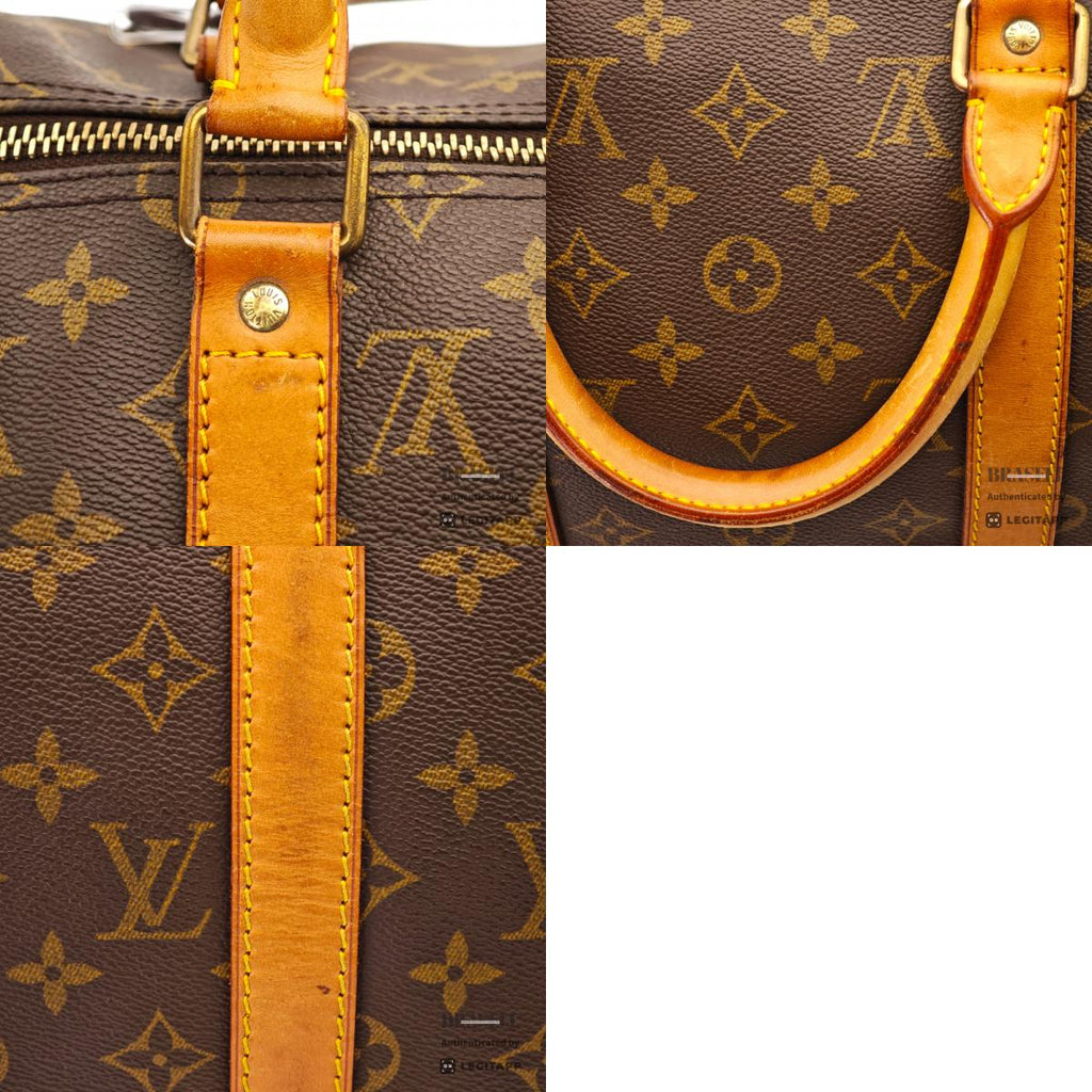 LOUIS VUITTON Keepall 50 Monogram Canvas Brown TravelBag M41426【ImportFeeFREE】