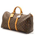 LOUIS VUITTON Keepall 50 Monogram Canvas Brown TravelBag M41426【ImportFeeFREE】