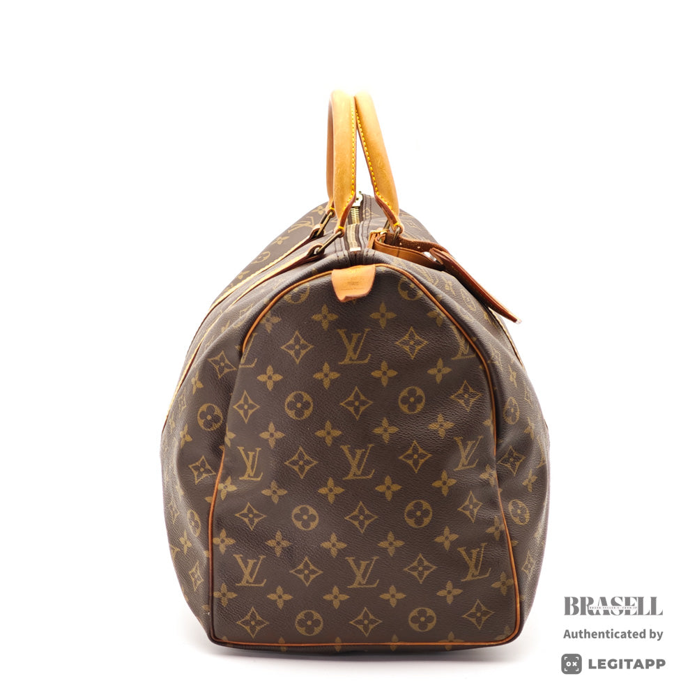 LOUIS VUITTON Keepall 50 Monogram Canvas Brown TravelBag M41426【ImportFeeFREE】