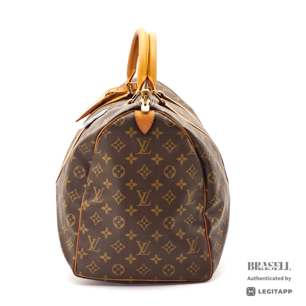 LOUIS VUITTON Keepall 50 Monogram Canvas Brown TravelBag M41426【ImportFeeFREE】