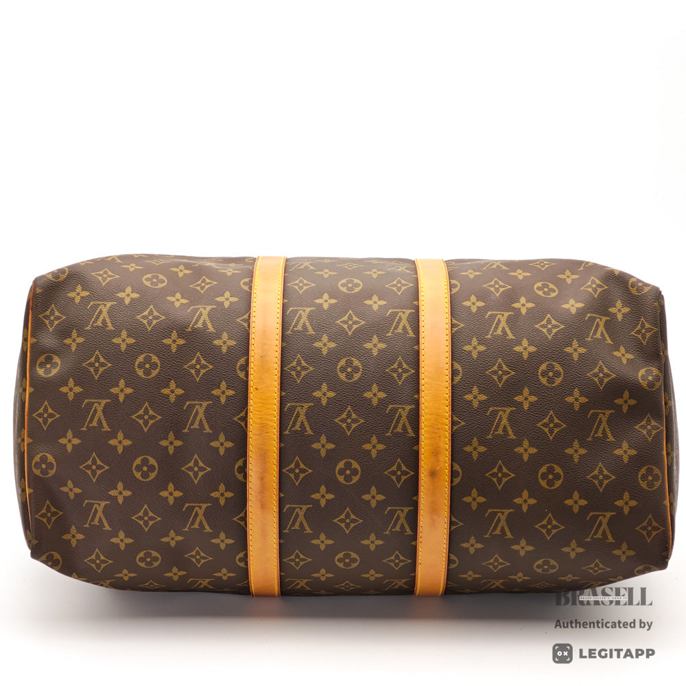 LOUIS VUITTON Keepall 50 Monogram Canvas Brown TravelBag M41426【ImportFeeFREE】