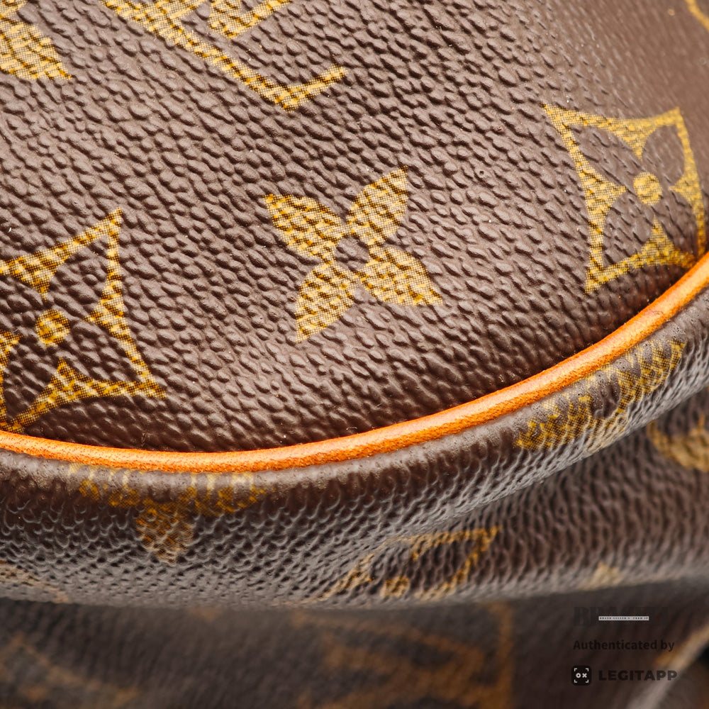 LOUIS VUITTON Saumur 35 Monogram Brown Shoulder Bag M42254 【ImportFeeFREE】