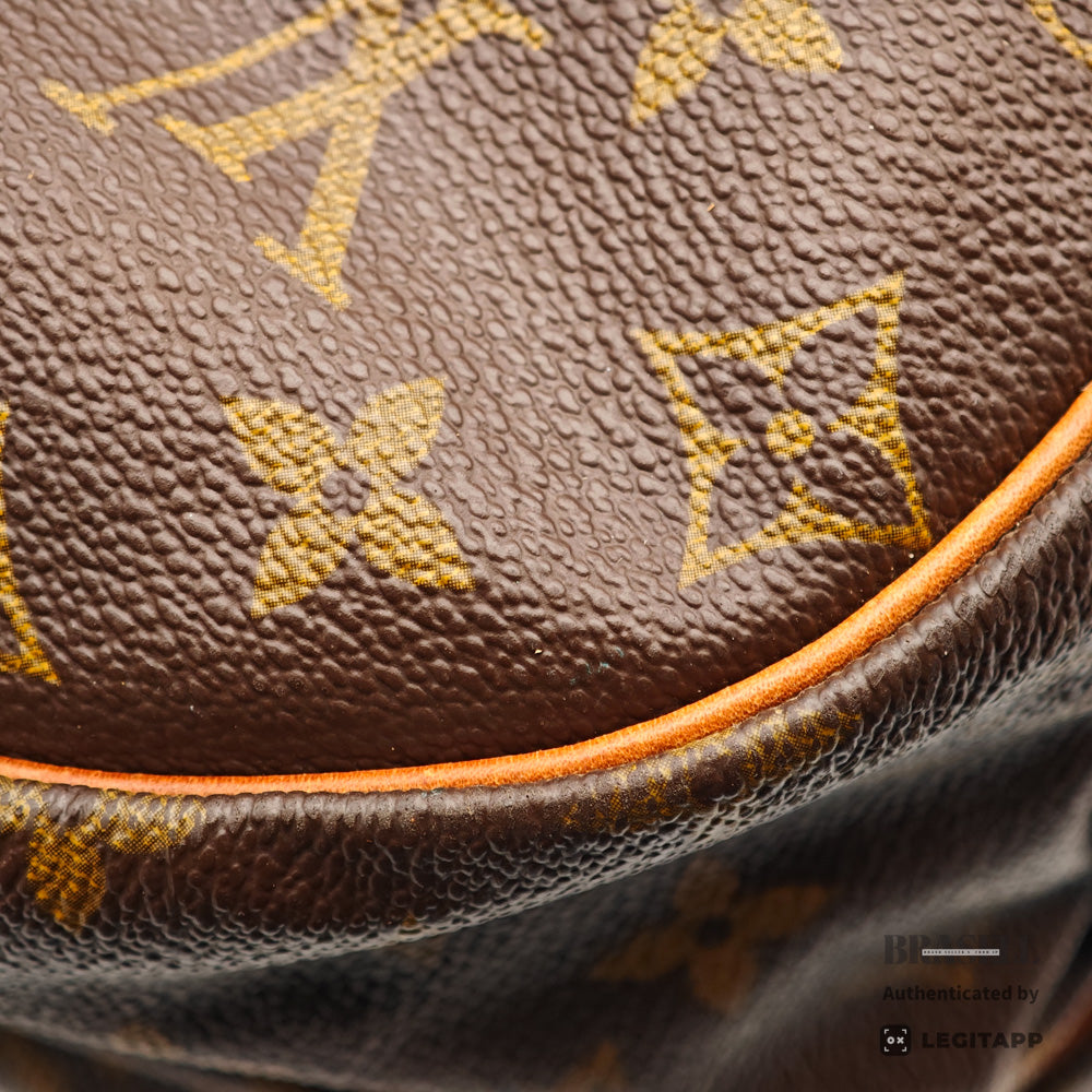 LOUIS VUITTON Saumur 35 Monogram Brown Shoulder Bag M42254 【ImportFeeFREE】