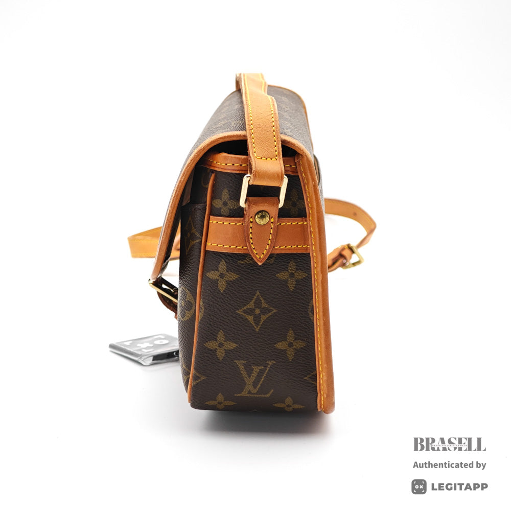 LOUIS VUITTON Saumur 30 Monogram Canvas Shoulder Bag M42250 【ImportFeeFREE】