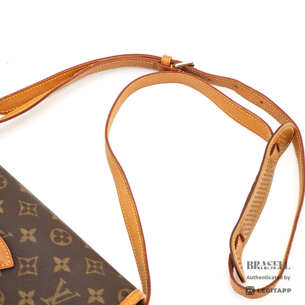 LOUIS VUITTON Saumur 30 Monogram Canvas Shoulder Bag M42250 【ImportFeeFREE】