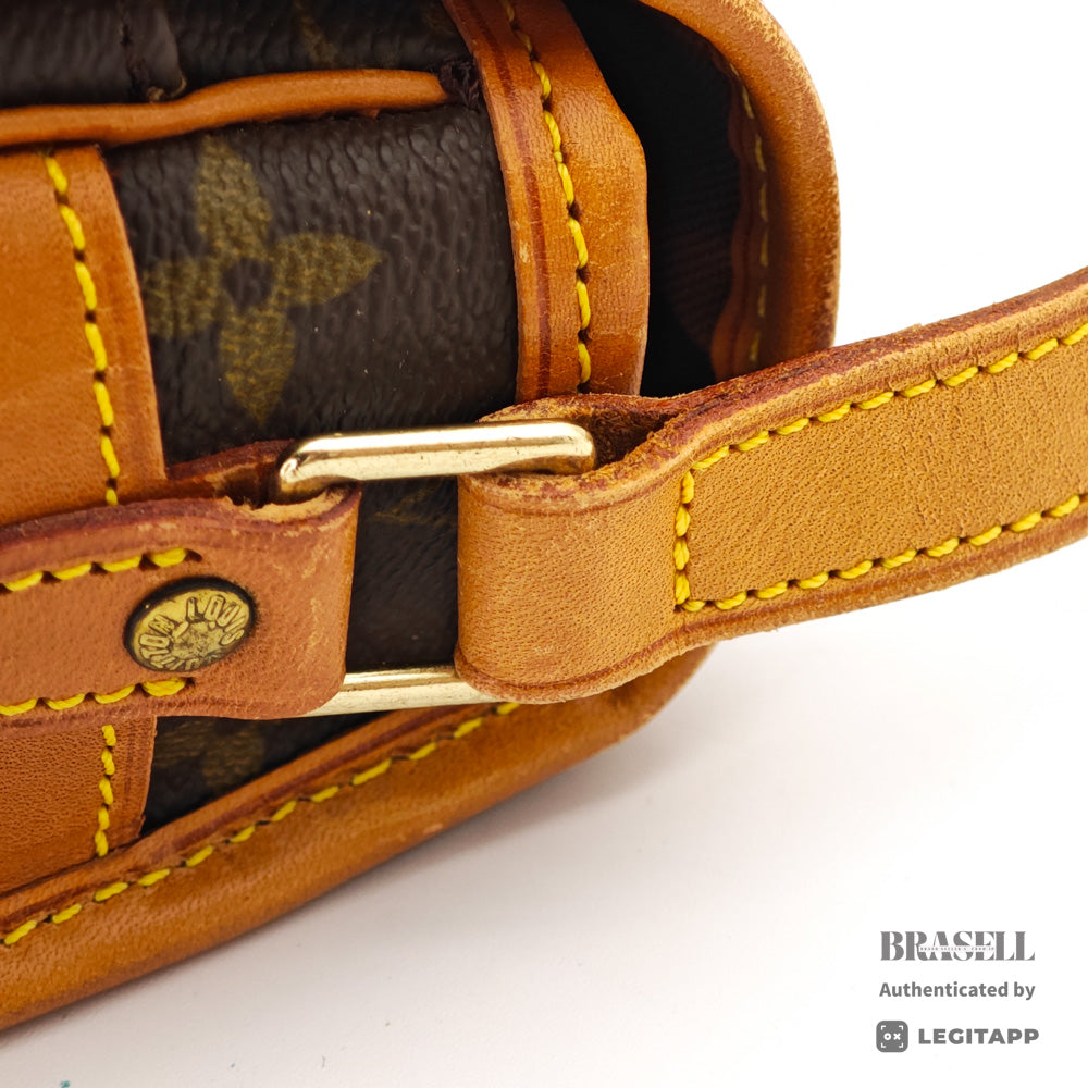 LOUIS VUITTON Saumur 30 Monogram Canvas Shoulder Bag M42250 【ImportFeeFREE】