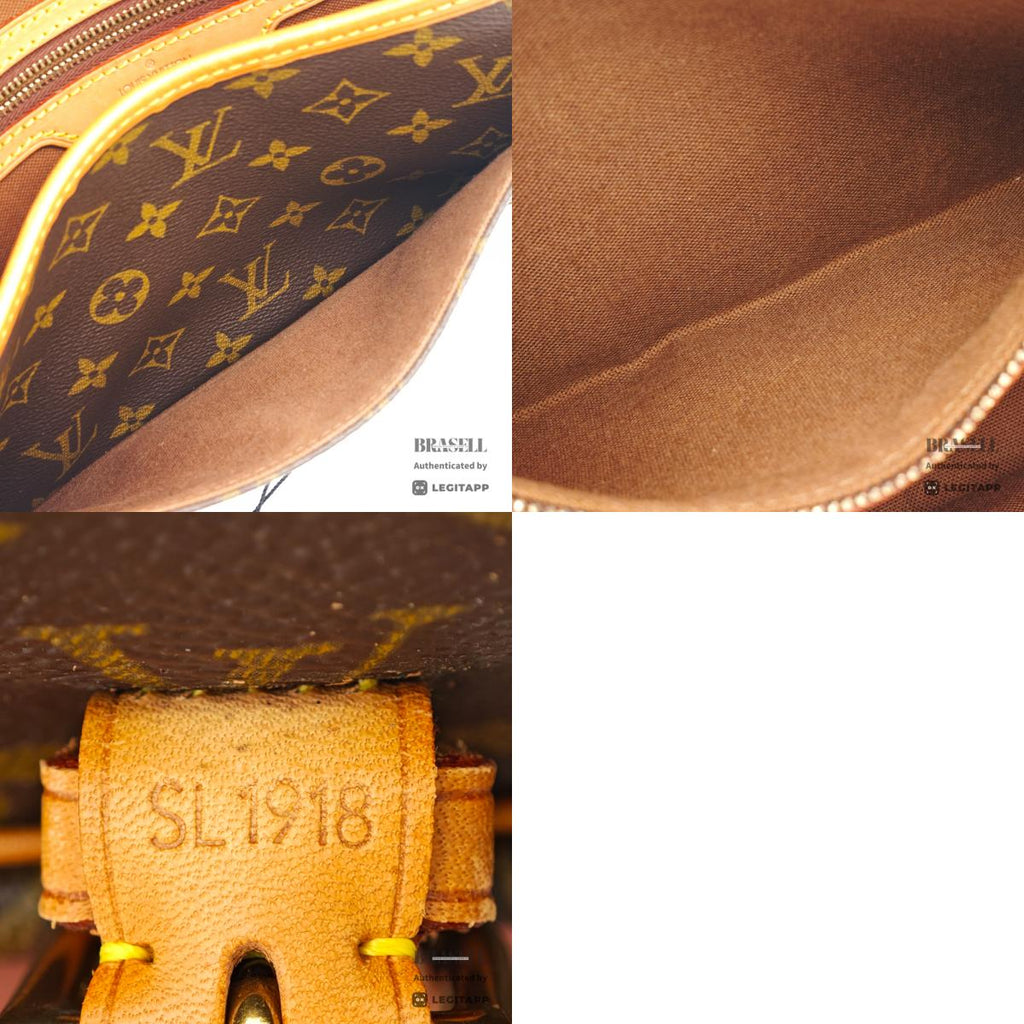 LOUIS VUITTON Saumur 30 Monogram Canvas Shoulder Bag M42250 【ImportFeeFREE】