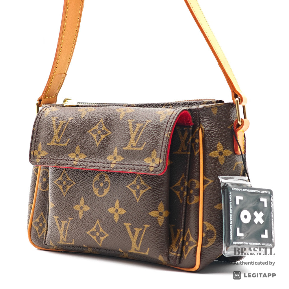 LOUIS VUITTON Viva Cite PM Monogram Canvas Shoulder Bag M51165【ImportFeeFREE】