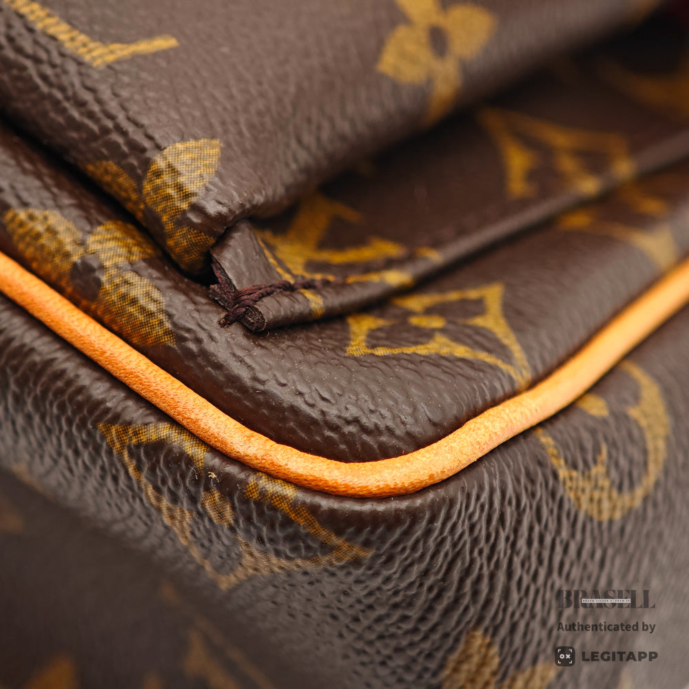 LOUIS VUITTON Viva Cite PM Monogram Canvas Shoulder Bag M51165【ImportFeeFREE】