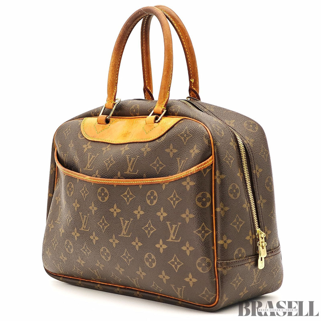 Louis Vuitton Monogram Deauville Handbag M47270 Bag Large【ImportFeeFREE】