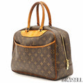 Louis Vuitton Monogram Deauville Handbag M47270 Bag Large【ImportFeeFREE】