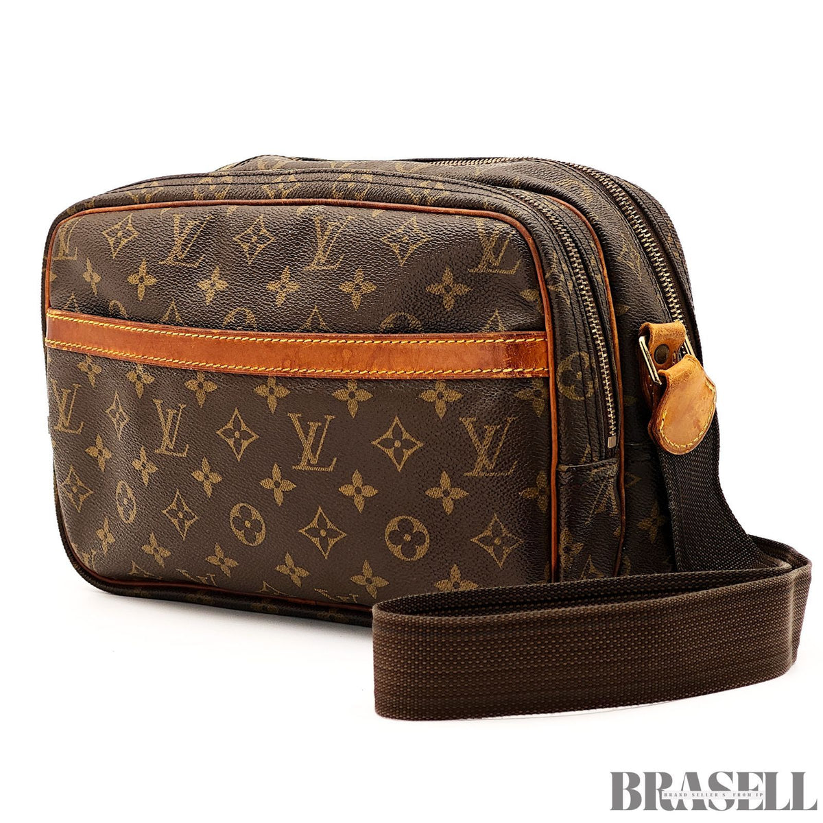 LOUIS VUITTON Reporter PM Shoulder Bag Monogram Canvas M45254【ImportFeeFREE】