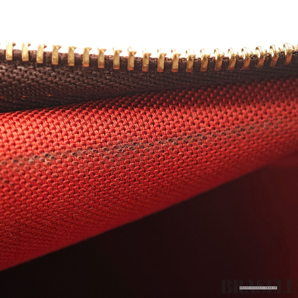 Louis Vuitton Damier Trousse Make-Up Pouch N51982 Bag Pouch 【ImportFREE】